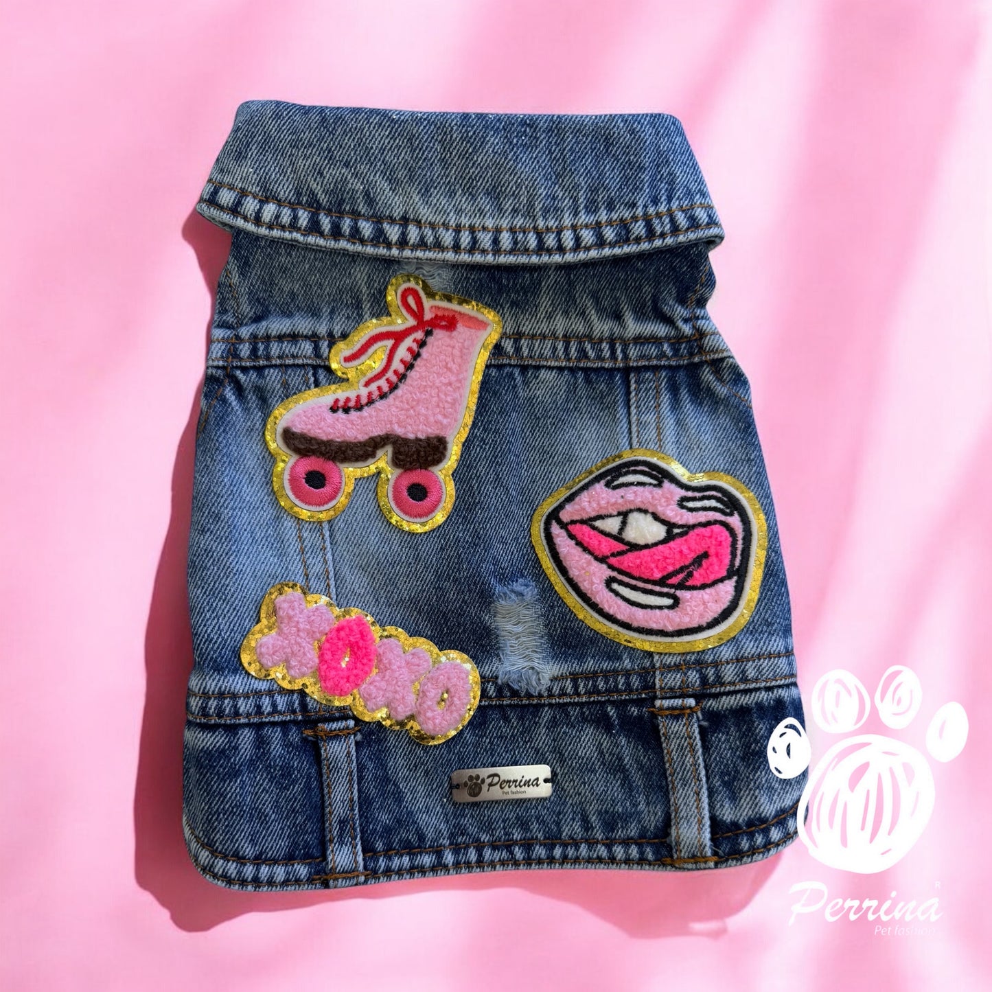 Chaleco Denim Barbie