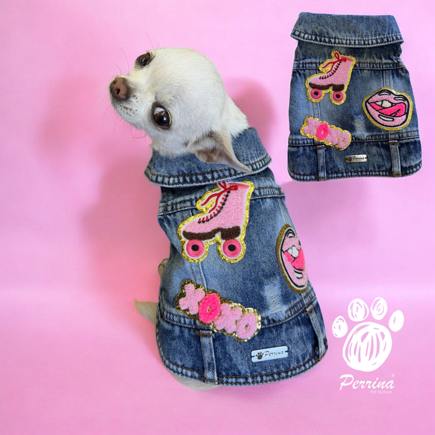 Chaleco Denim Barbie