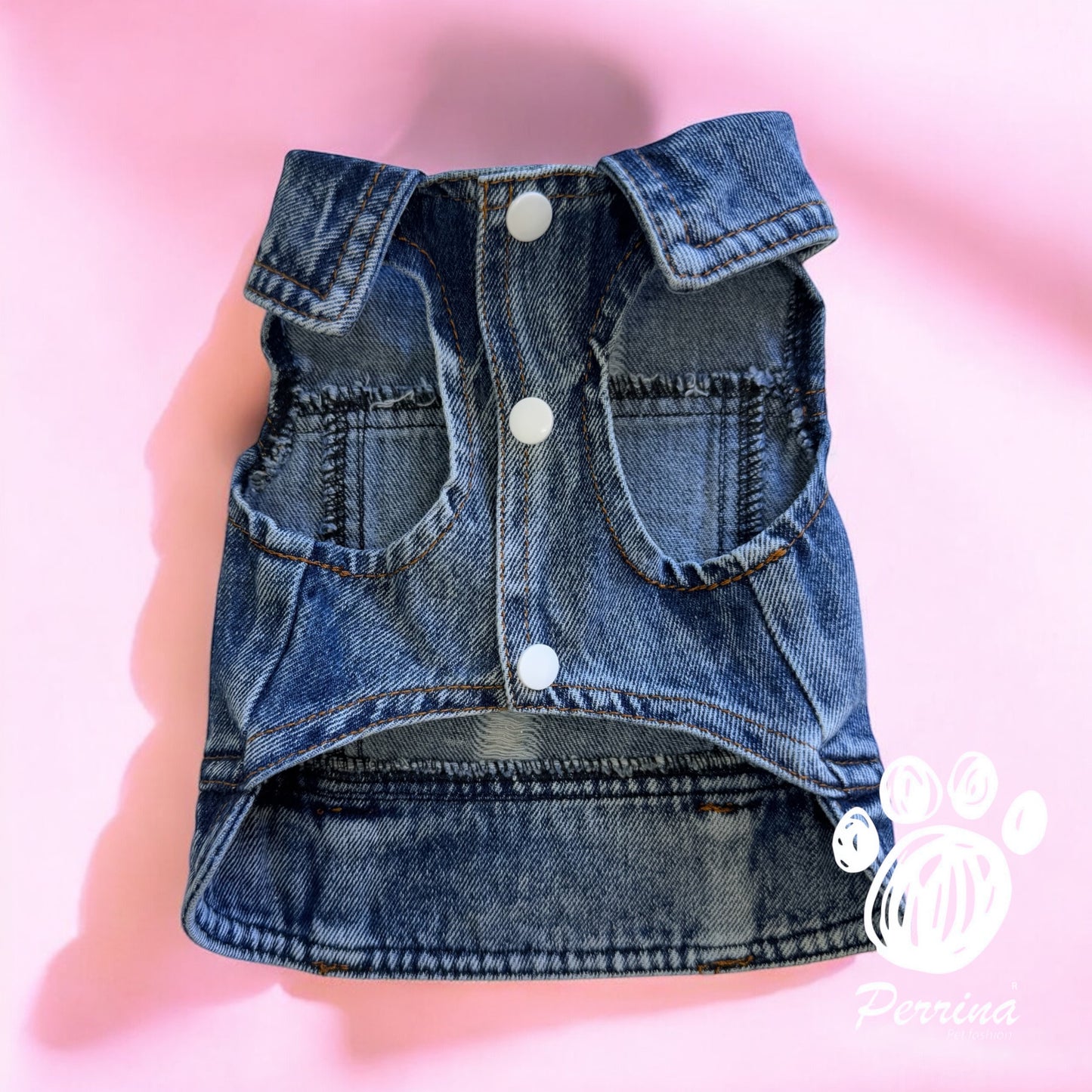 Chaleco Denim Barbie