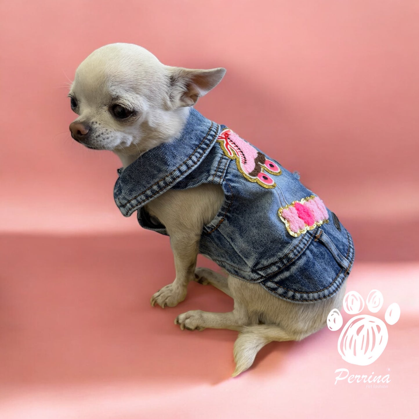 Chaleco Denim Barbie