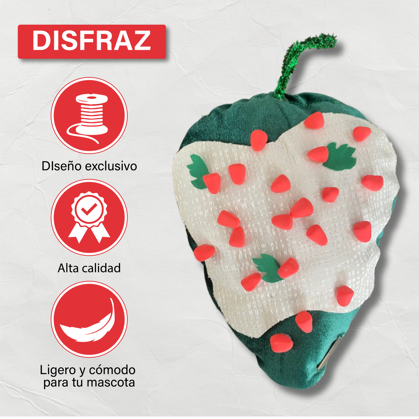 Disfraz Chile en Nogada