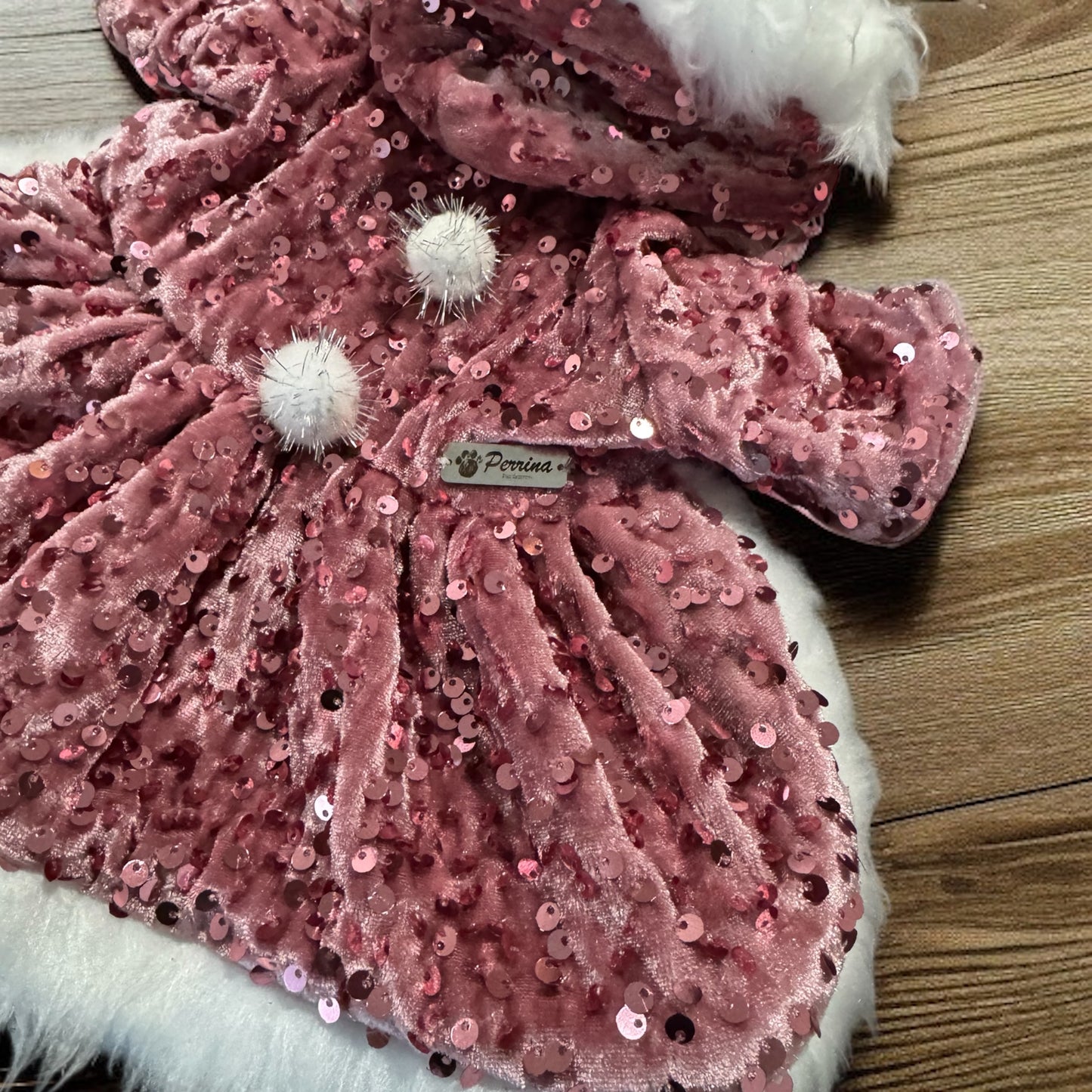 Abrigo Térmico Navidad Rosa