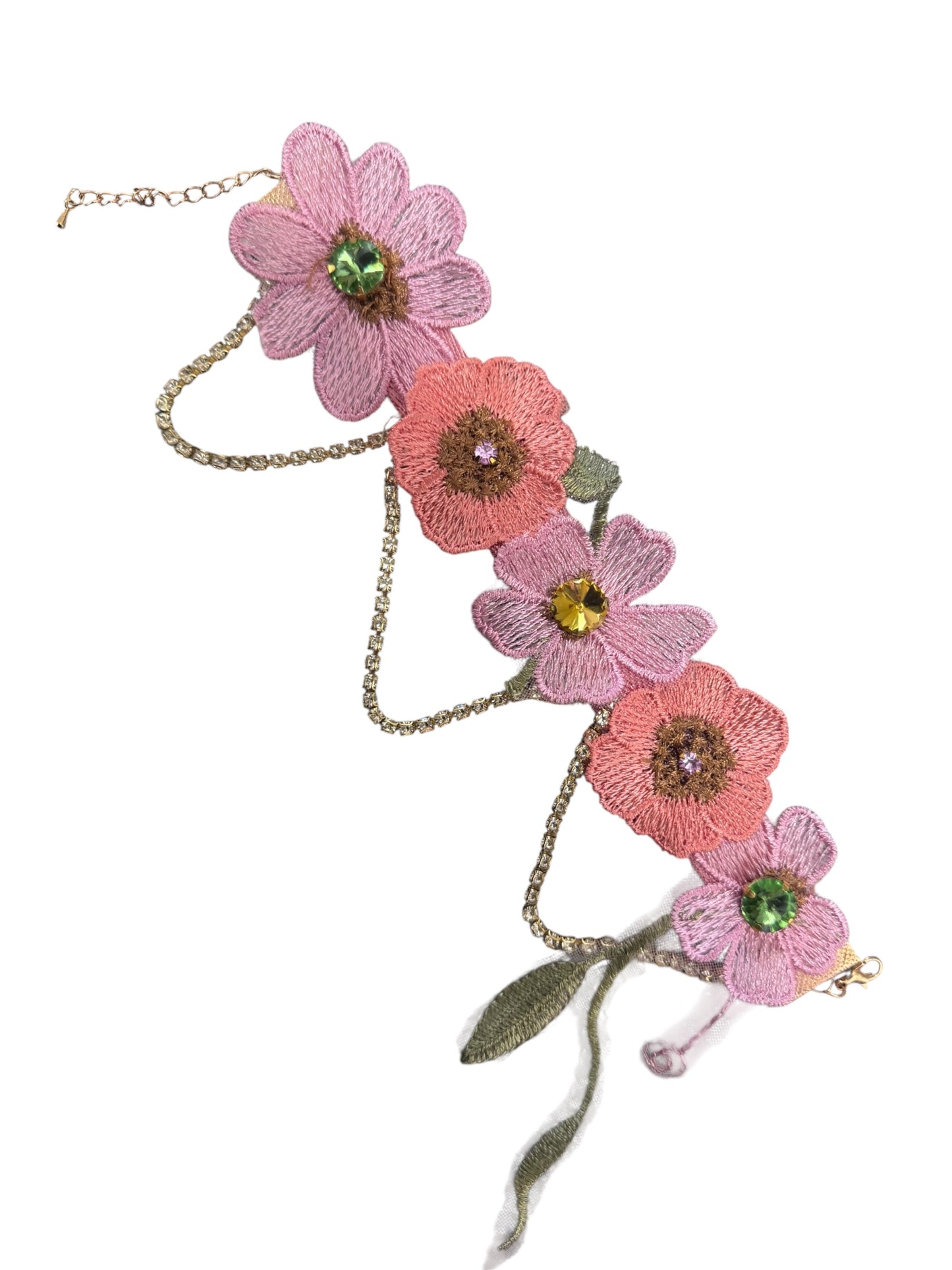 Collar Flor 3D
