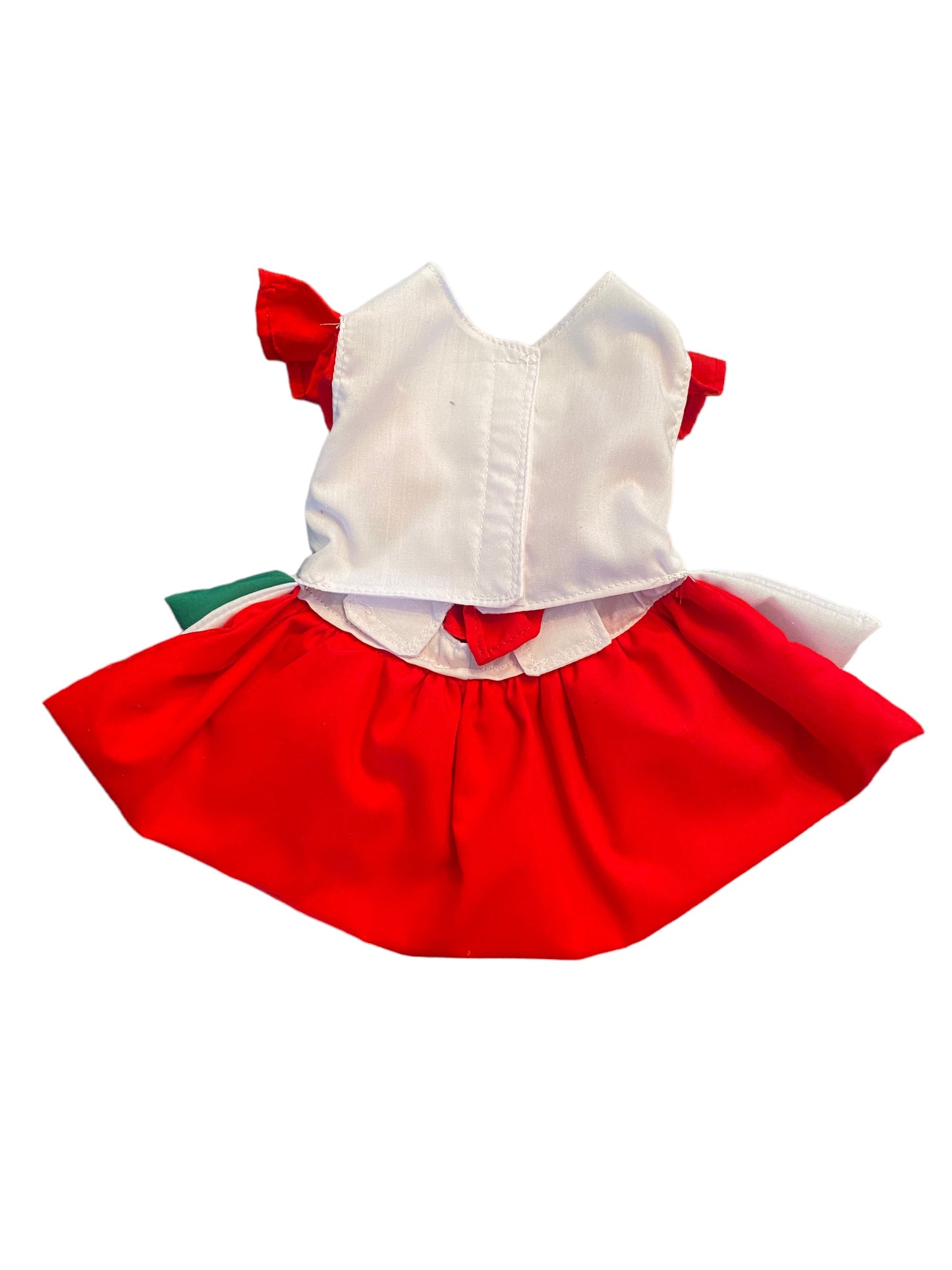 Vestido Adelita Tricolor Patrio