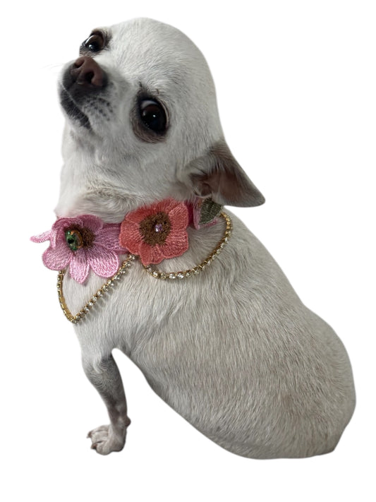 Collar Flor 3D