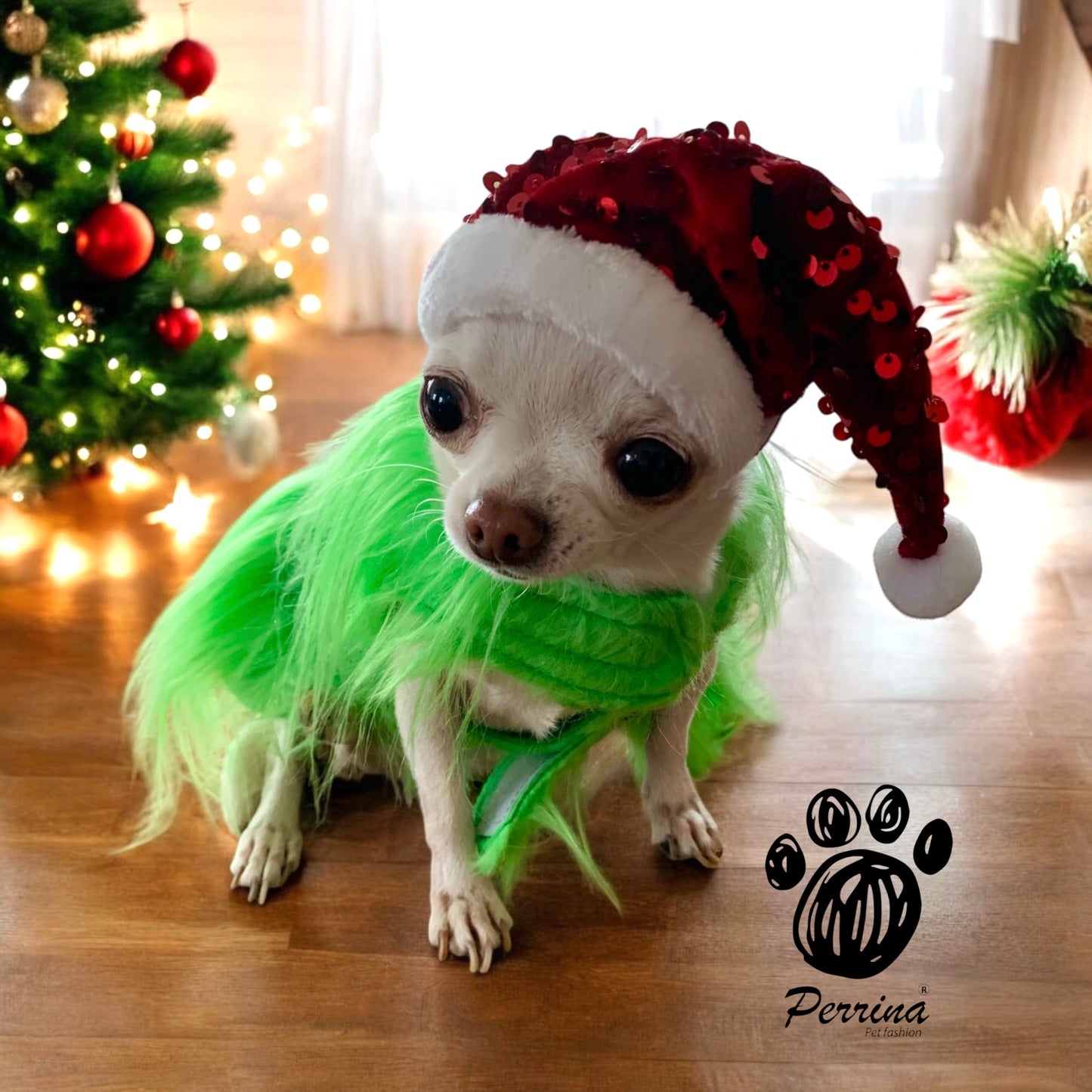 Disfraz Navidad Grinch Niña