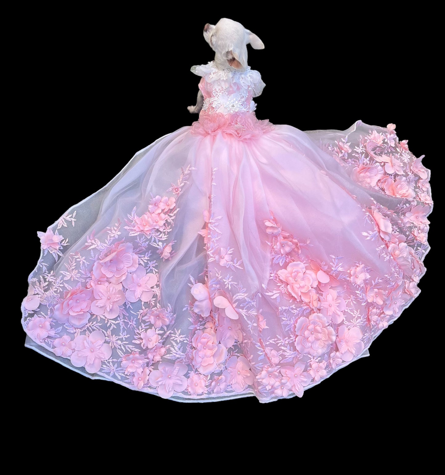 Vestido de Gala Princess Pink. (Tiempo de entrega 3 semanas)