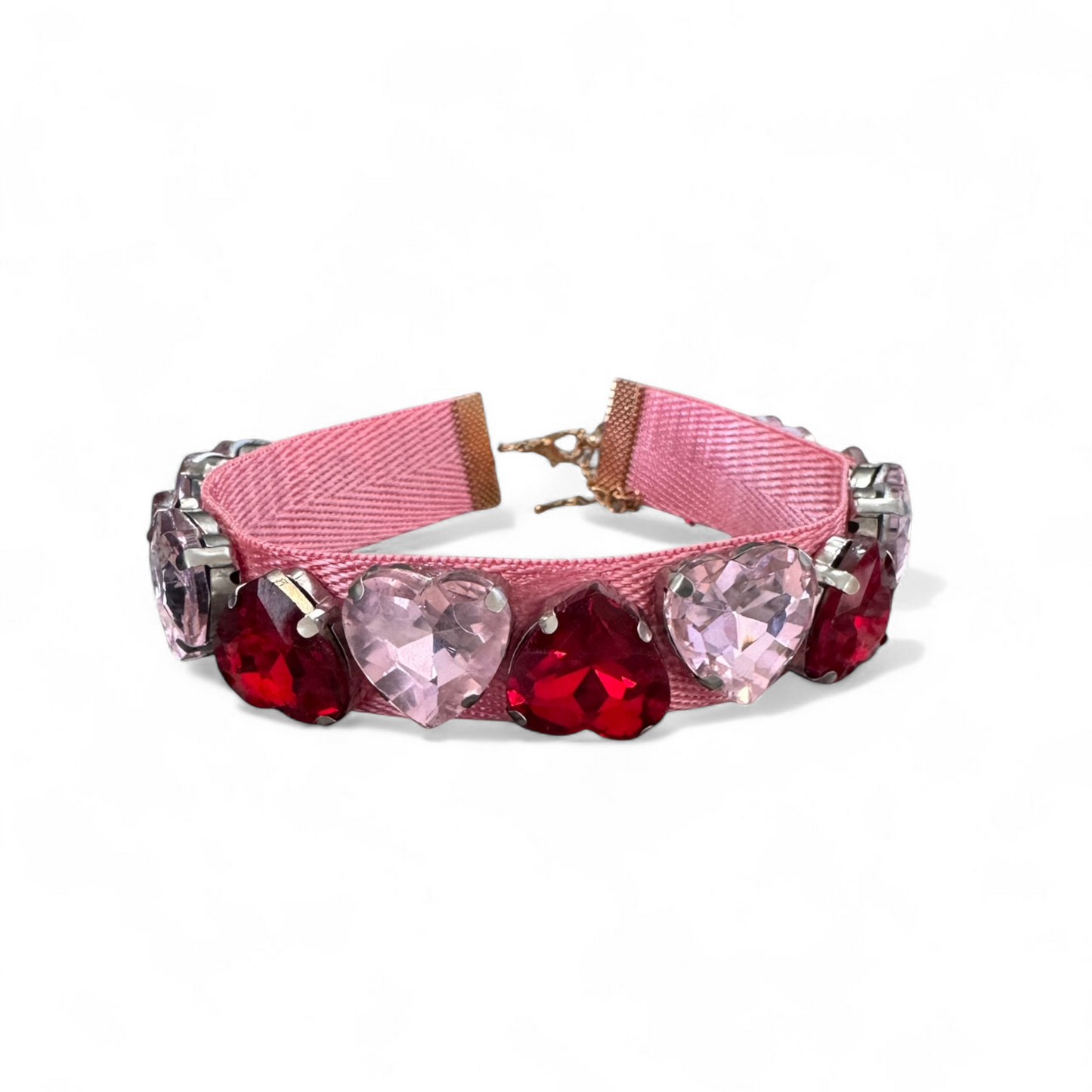 PERRINA collar de corazones para Mascota, cómodo y atractivo